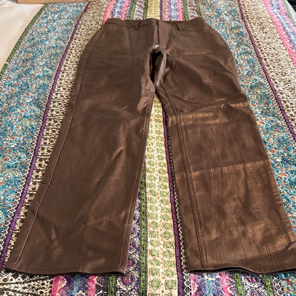 Stylish Women's Corduroy Pants in Rich Brown